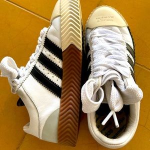 ALEXANDER WANG X ADIDAS SKATE SUPER 'TECH SILVER